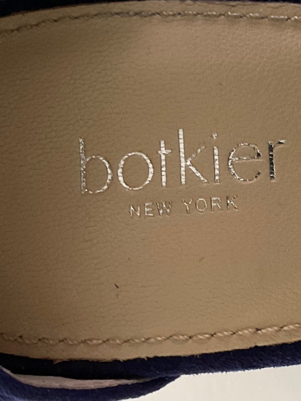 Botkier Heeled Ankle Strap Sandals Purple Suede Size 6 - Picture 4 of 7